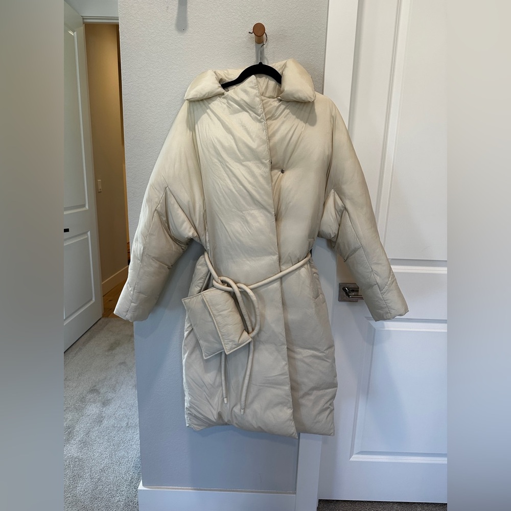 Mango puffy coat